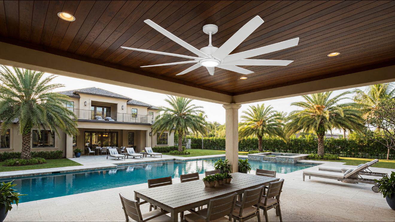 Outdoor Ceiling Fans to Keep You Cool During Summer’s Dog Days